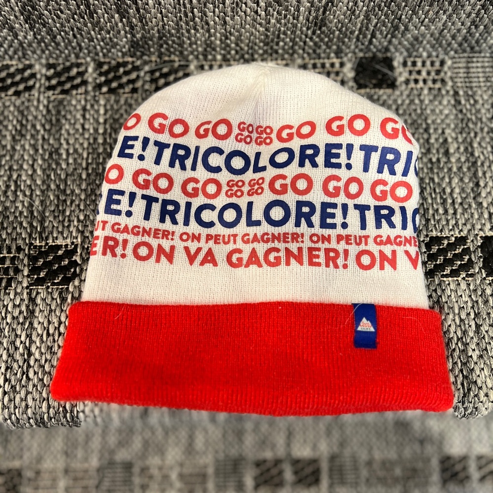 GO HABS Tuque Red and White Hockey Beanie x Coors